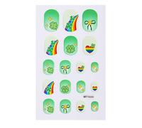 Easy Apply Childrens Nails Stickers Waterproof Cartoon Pattern Safe Nails Decals for Fun Application Cartoon Stickers