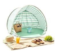Easy Assembly Portable Folding Beach Tent with Canopy Shelter | Beach Sun Protection for Park, Courtyard, Garden, Picnic, Camping, Outdoor Party, Holidays and Holidays