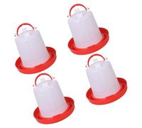 Easy Assembly Poultry Feeding Waterer Automatic Water Dispenser Set for Farm Hygiene Control Chicken Feeder Feeder Chicken Waterer Drinker Farming Equipment