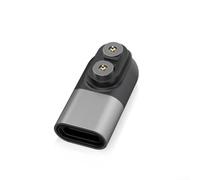 Easy Attach USB C Magnetic Charger for LEDLENSER Headlamps(Silver) | Fits P2R, P4R, P5R, P6R, P7R, P18R, H5R, H7R, H15R, H19R, iF and ML6 models perfectly
