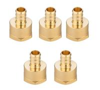 -Easy -B Plumbing Fitting 1/2inch Leak Proof Coupling Brass Pipe Fittings for Safe Drinking Water Systems Easy B Adapters for Drinking Water