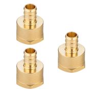 -Easy -B Plumbing Fitting 1/2inch Leak Proof Coupling Brass Pipe Fittings for Safe Drinking Water Systems Easy B Adapters for Drinking Water
