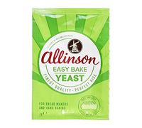 Easy Bake Dried Yeast Raising Agent 2 x 7g (Double Sachets) by Allinson