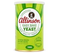 Easy Bake Instant Dry Yeast 100g Tin, Fast Acting Yeast for Bread, Pizza, Pastries and Dough