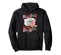 Easy-Bake Oven Vintage Retro Holidays Baking Spirits Bright Pullover Hoodie