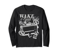 Easy-Bake Oven Wake & Easy Bake Black & White Easy Bake Oven Long Sleeve T-Shirt