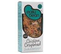 Easy Bean Chickpea Crispbread - Seeds & Black Pepper 110g (Pack of 3)