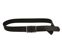 Easy Belts for Adults - Hook and Look Closure with Adustability - Adult Belts, Black, 32-34