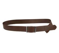 Easy Belts for Adults - Hook and Look Closure with Adustability - Adult Belts, Brown, 30-32