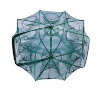 EASY BIG Foldable Bait Trap Fishing Net - Hand Cast Cage for Catching Fish Shrimp Crab Crawfish