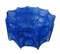 EASY BIG Foldable Bait Trap Fishing Net - Hand Cast Cage for Catching Fish Shrimp Crab Crawfish