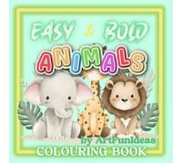 EASY & BOLD: ANIMALS: COLOURING BOOK (KAWAII COLOURING BOOKS)