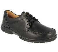 Easy B's H988 DB Morgan Lace Up Shoe, Color: Black, Size: 10