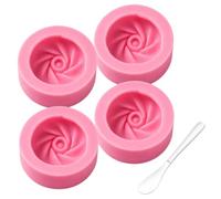 Easy Bun Making Kit，4pc Pink：Small