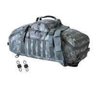 EASY BW 65L Large Travel Duffle Bag Military Tactical Backpack, Acu Camo, L