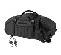 EASY BW 65L Large Travel Duffle Bag Military Tactical Backpack, Black, L, Duffle Bag