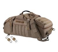 Easy BW 65L Large Travel Duffle Bag Military Tactical Backpack, Coyote, 55L, Duffle Bag