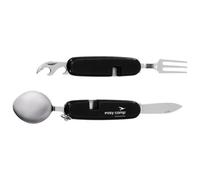 Easy Camp - Faltbarer Bestecksatz - Cutlery set size One Size, black/grey