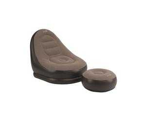 Easy Camp Maple Inflatable Lounge Set Camping Chair and Footstool