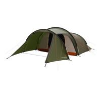 Easy Camp Pasvik 4, 4-Person Tent Lightweight Tunnel Camping Porch 2 Door Green