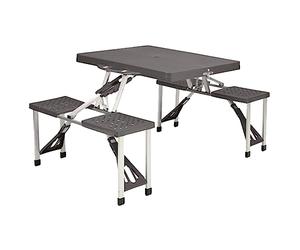 Easy Camp Toulouse Picnic Table, Grey/Silver, One Size