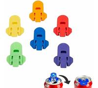 Easy Can Opener, 6PCS 2024 New Manual Tin Opener, Can Openers That Work, Ring Pull Can Opener Aid, Kitchen Tools Gadgets for Pop, Beer, Coke or Soda for Party, Elderly, Kids, Left Handed (1)
