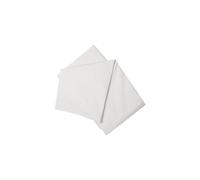 Easy Care 200 Thread Count Cotton Polyester Percale Flat Sheet Belledorm Light Grey King