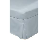 Easy Care 200 Thread Count Cotton Polyester Percale Platform Valance Belledorm Duck Egg Blue Double