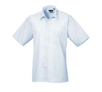 Easy Care Short Sleeve Poplin Polyester/Cotton Shirt by Premier