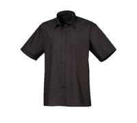 Easy Care Short Sleeve Poplin Polyester/Cotton Shirt by Premier