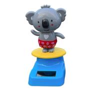 Easy Carriage: Bring fun and life to any small space by placing these compact dancing figures on dashboards, desks, or window, where they move energetically using solar power alone