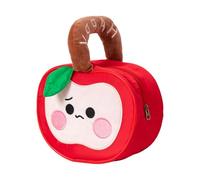 Easy Carry Fruit Shaped Bag with Spacious Interior for Makeup Sweets Polyester Travel Essential Portable Bag