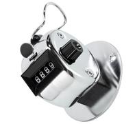 Easy Carry Manual Tallying Counter Metal Construction for Coachhouse Inventory Management Sports Event Mechanical Manual Counter