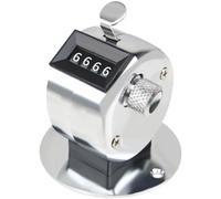 Easy Carry Manual Tallying Counter Metal Construction for Coachhouse Inventory Management Sports Event Mechanical Manual Counter