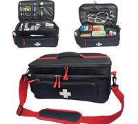 Easy Carry Medication Planner Highlighting Pulls and Fasteners for Appendage to Sacks Automobiles Transportable Pliable Plan Three Thousand Commuters Learners and Tourists Crisis Medication Bag