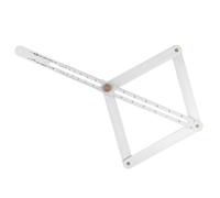 Easy Carry Multipurpose Protractor Tool Features Not Bend Structure Accuracy Engineered Angles Finders for Contractors Multiple Use Angles Tool for Renovations
