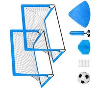 Easy Carry Portable Football Structures Set with Reinforced Base Pegs for Outdoor Sports Activities ' S Athletic Gear