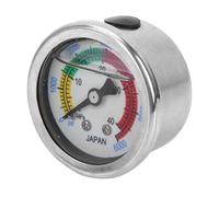 Easy Carry Underwater Pressure Meter 0 To 6000PSI/0 To 40MPa Double Ranges Gauges With Clear Scale For Dives Gear Maintenance Double Scale Liquid Filled Pressure Gauges
