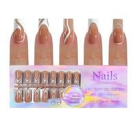 Easy Change 150pcs French Manicure Set Removable Seamless Manicure Tips Nails Art No Damage To Natural Nails