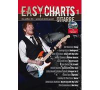 Easy Charts Gitarre Tune book guitar, E-guitar (very easy) mp3 with CD Die größt