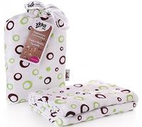 Easy Children's Ideas BMB12 0027 A Wrap Swaddling Muslins Wrap or as a Base Bamboo Blanket 120 x 120 cm Green
