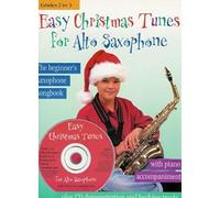 EASY CHRISTMAS TUNES FOR ALTO SAXOPHONE ASAX BOOK/CD