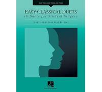 Easy Classical Duets: 18 Duets for Student Singers High Voice, Low Voice, and Piano Nfmc 2024-2028 Selection
