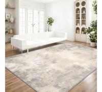 Easy Clean Soft Durable Rugs 180 x 240 cm, Minimalist | Distressed Newspaper Texture Abstract, Non-Slip Short Pile Living Room Carpet, Area Rug for Dining Room Bedroom Home Office