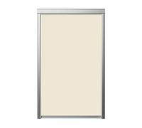 Easy Click On Blackout Blind Made for VELUX S06, Beige - Fast Installation No Drilling Required