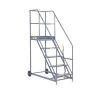 Easy Climb Steps - 600mm Platform - 4 Tread - Grey
