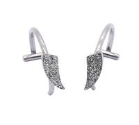 Easy Clip On Lip Fang Jewelry Stainless Steel Matte Finish Body Accessory Without Piercing Safe For First Time Use Stainless Steel Fang Lip Jewelry