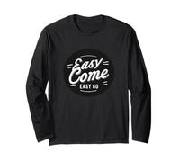Easy Come Easy Go Stamp Costume Long Sleeve T-Shirt