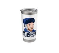 Easy Come Easy Gogh Design for a Van Gogh Art Lover Stainless Steel Insulated Tumbler