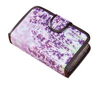EasyComforts 14 Day Pill Holder, Travel Case Medication Reminder Pill Box with Detachable Compartments, Lilac